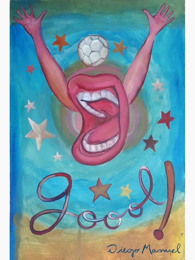 Goal and stars by Diego Manuel Rodriguez