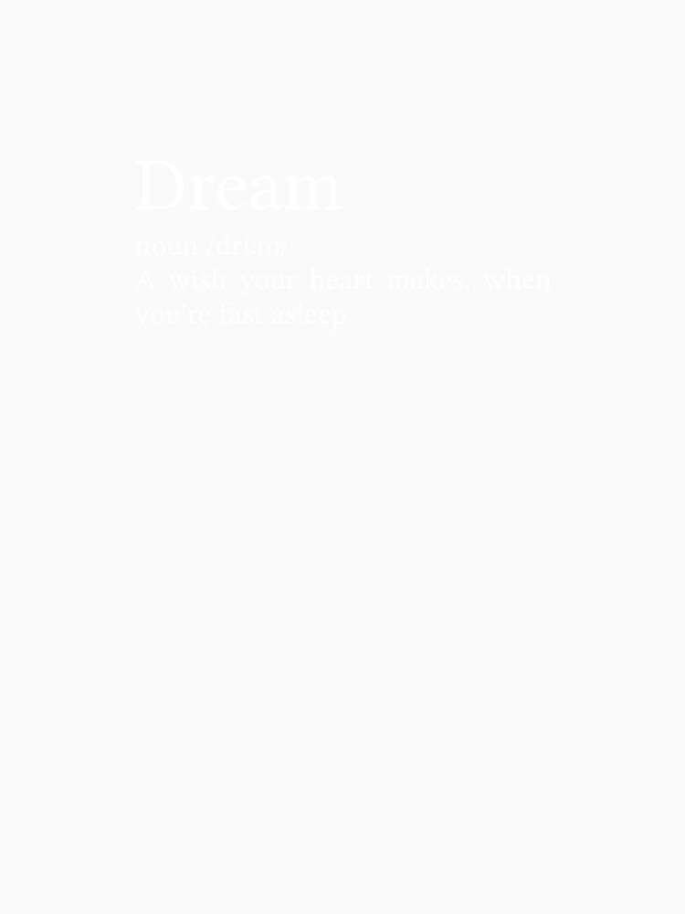 Dream Definition (Cinderella) by Jamila Benito