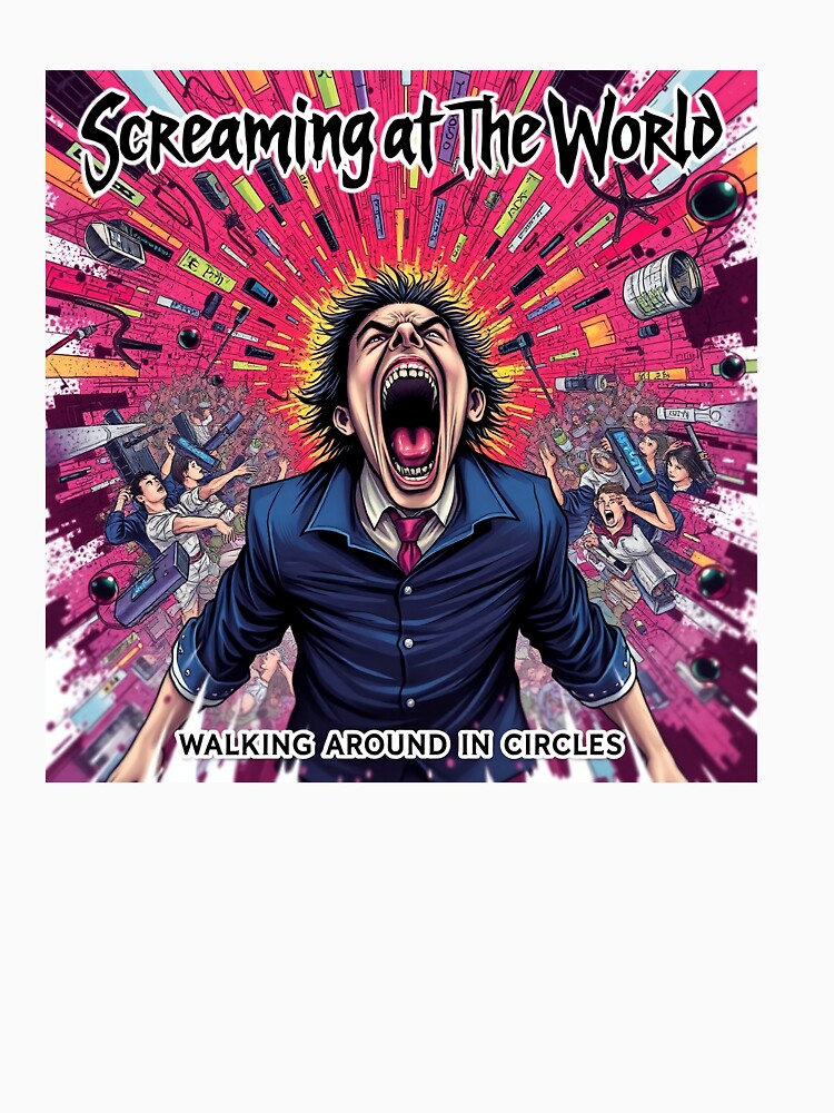 Screaming at the World album art by WAIC-TheBand