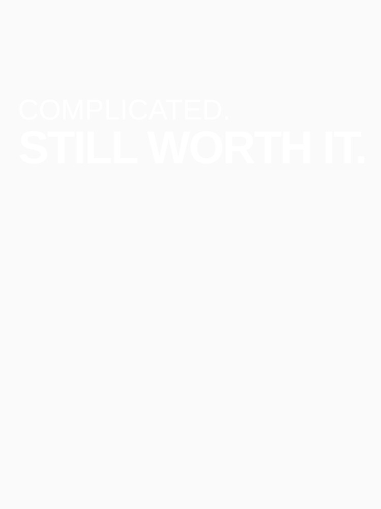 Complicated Still Worth It – Minimalist Bold Statement Design by Anyshca