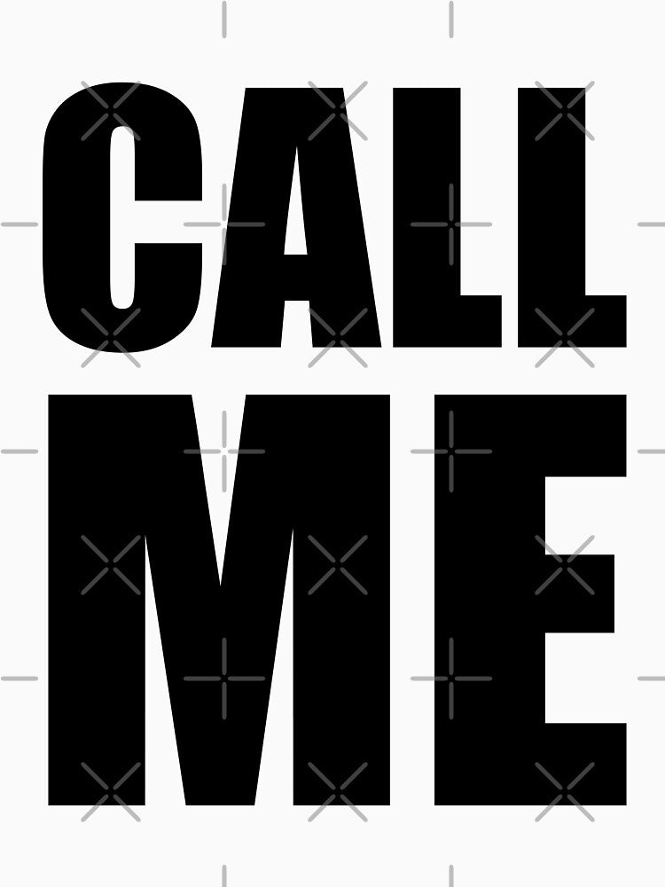 CALL ME – Clever Text Layout Funny by inkNext