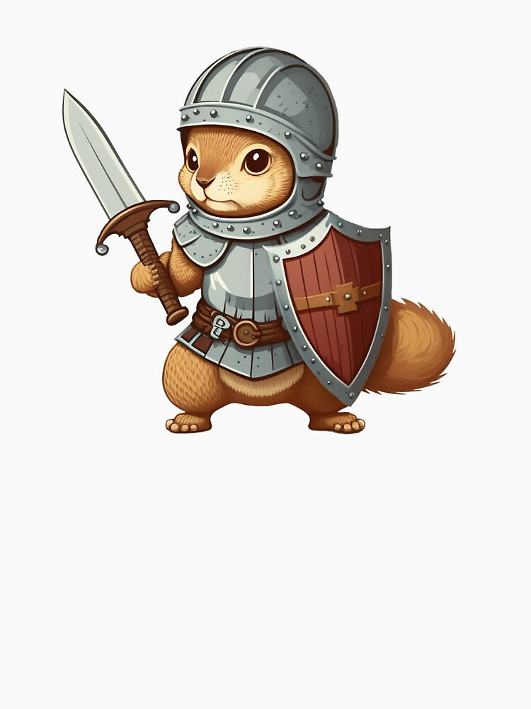 Squirrel Knight by med-critters