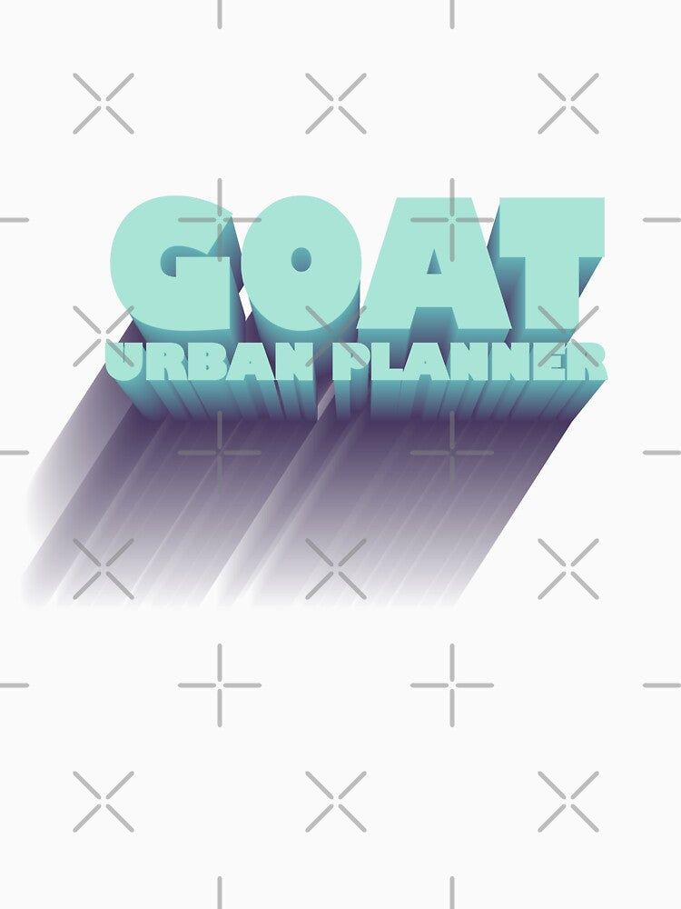 Goat urban planner urban planning gift by kerimbayram