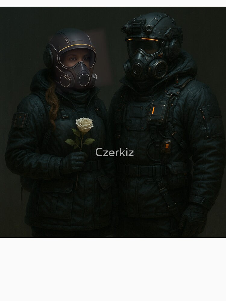 Post-Apocalyptic Love – White Rose in the Dark by Czerkiz