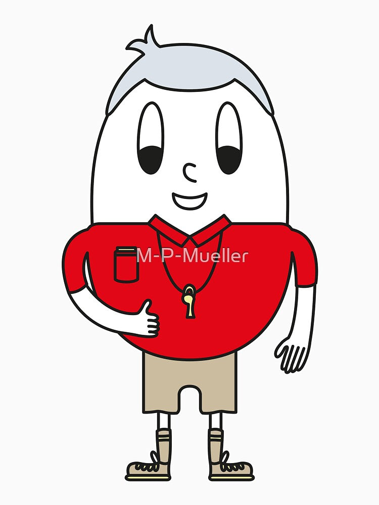 Soccer-Referee Egg by M-P-Mueller