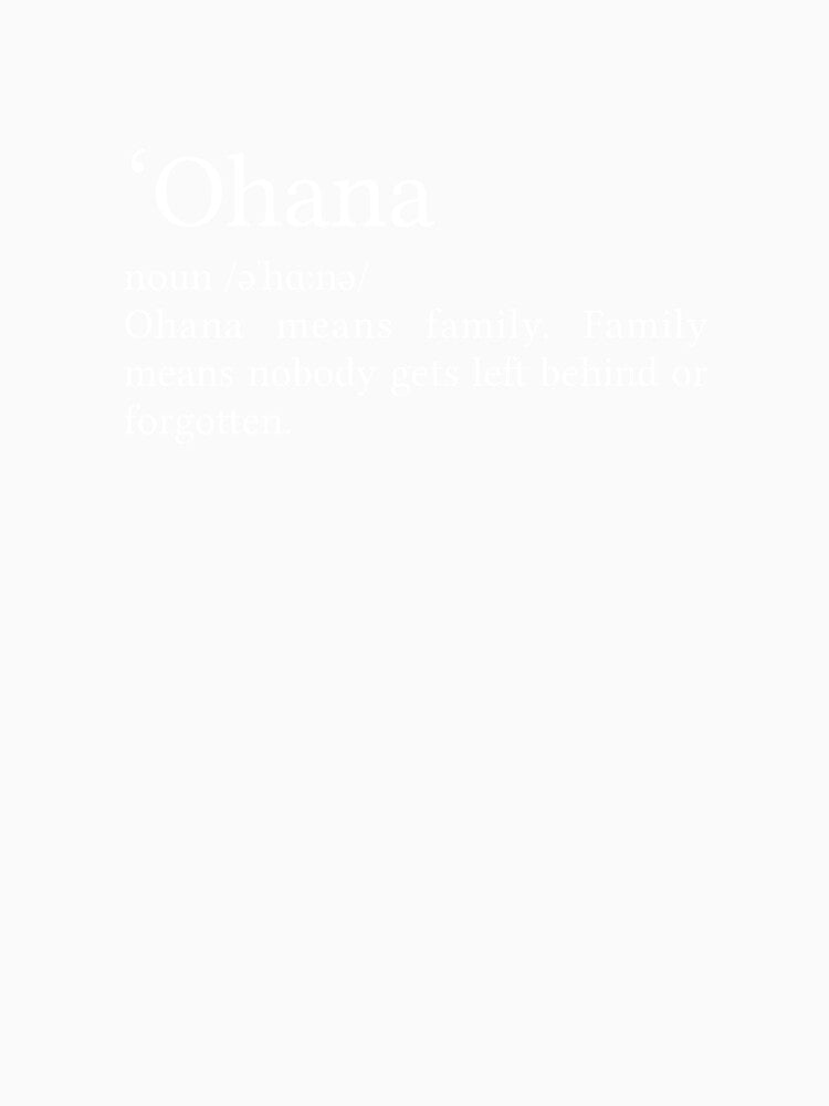 Ohana Definition by Jamila Benito