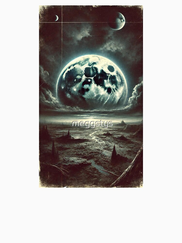 Dystopian Moon by Blink Art Studio