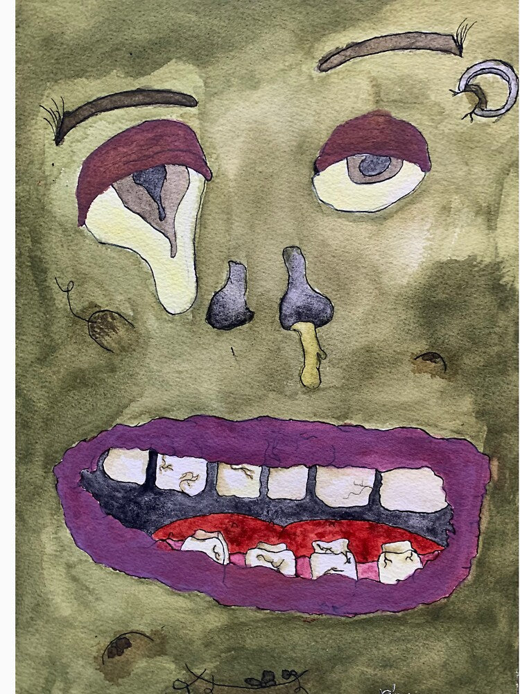 Snotty Grunge Monster by riv-biv