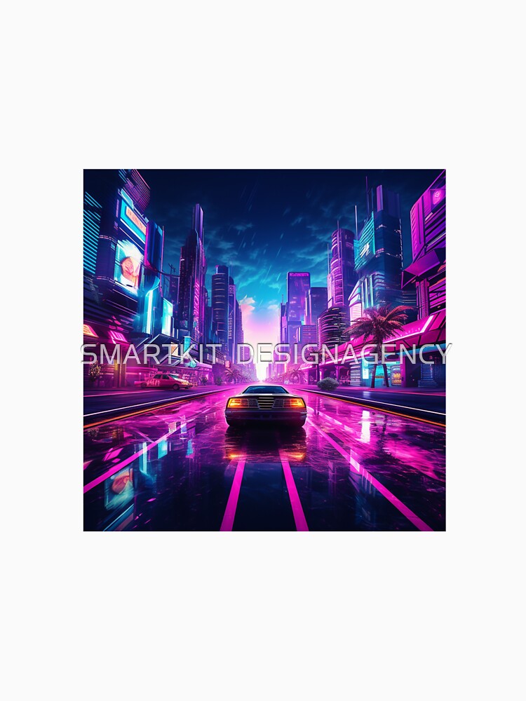 Cyberpunk Utopia / Neon Sci-Fi / Dystopian Futures / Pixel / Cyberpunk 2077 by SMARTKIT  DESIGNAGENCY