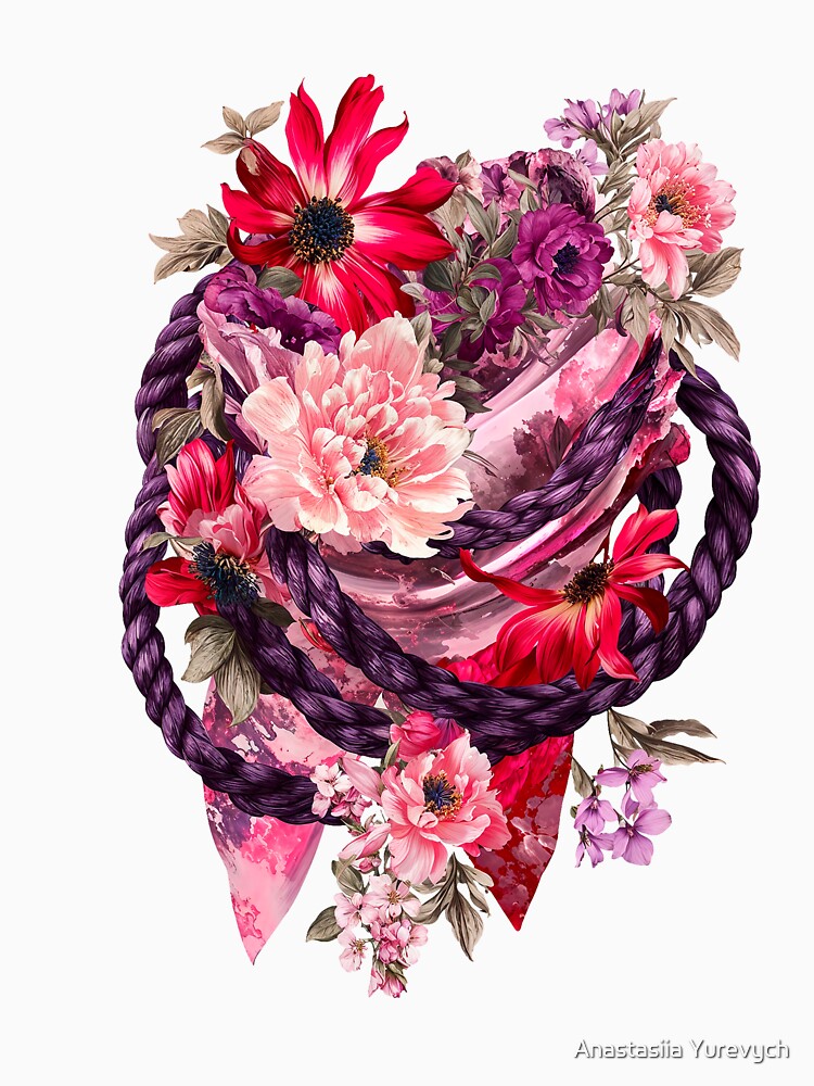 Western Shibari Floral Lasso by Anastasiia Yurevych