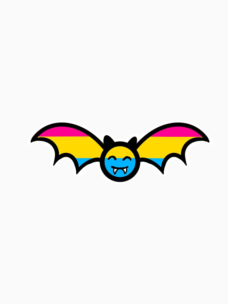 Pansexual Pride Bat by mgietzen