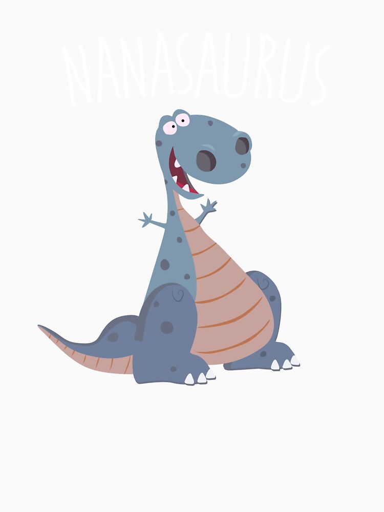 Nanasaurus dinosaur for strong women by ThreadlyAndCo
