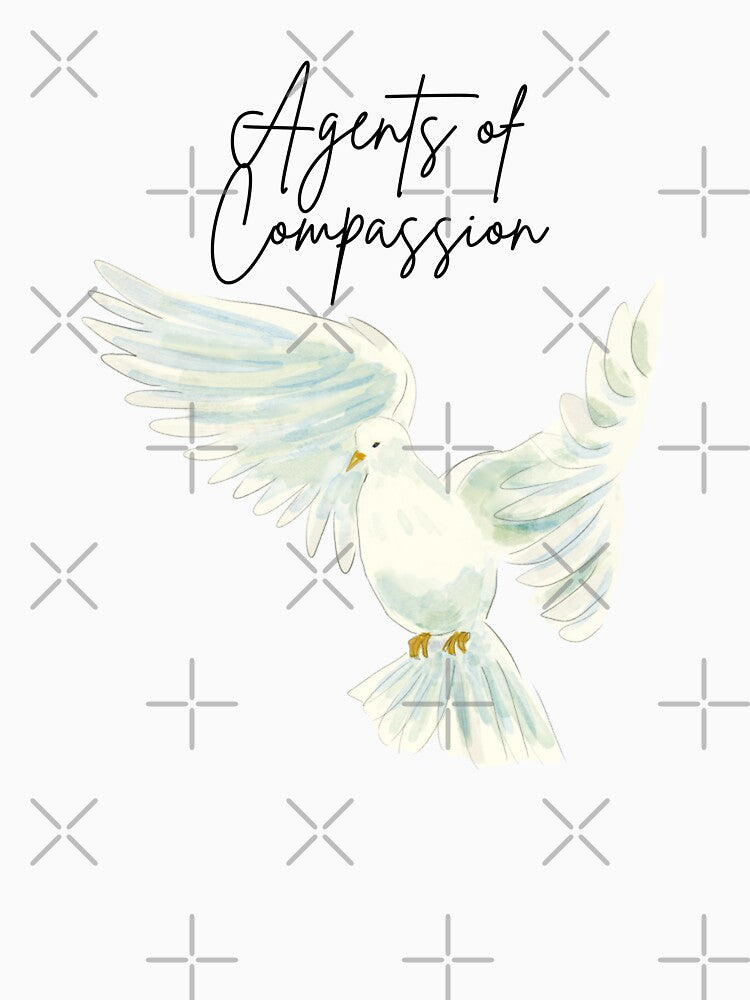 Agents of Compassion Peace Building Positive Slogan Peace Building Positive Text by FemiBiutti