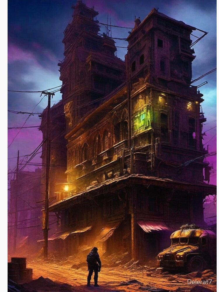 Scorned World - Sci Fi Art concept by Delerat7