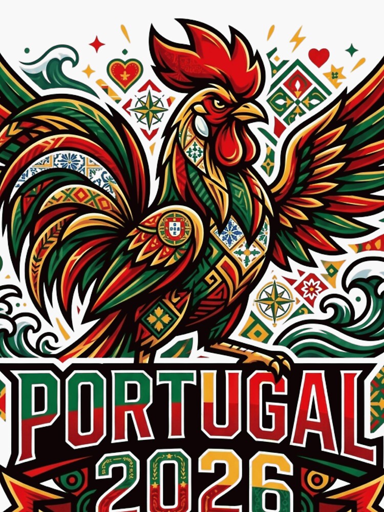 Portugal Rooster Fire by Ink & Co
