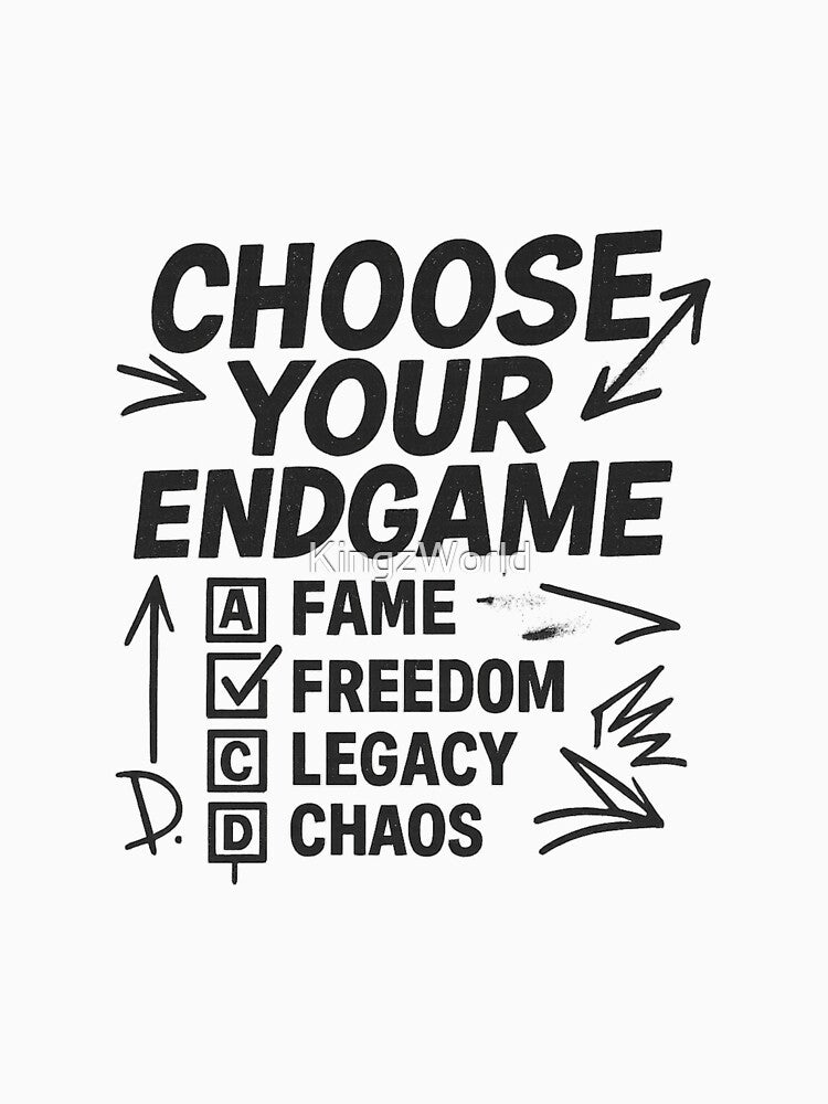 CHOOSE YOUR ENDGAME by KingzWorld