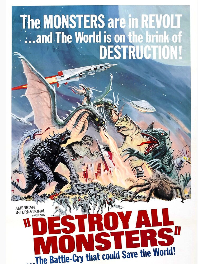 DESTROY ALL MONSTERS by ilovechaos