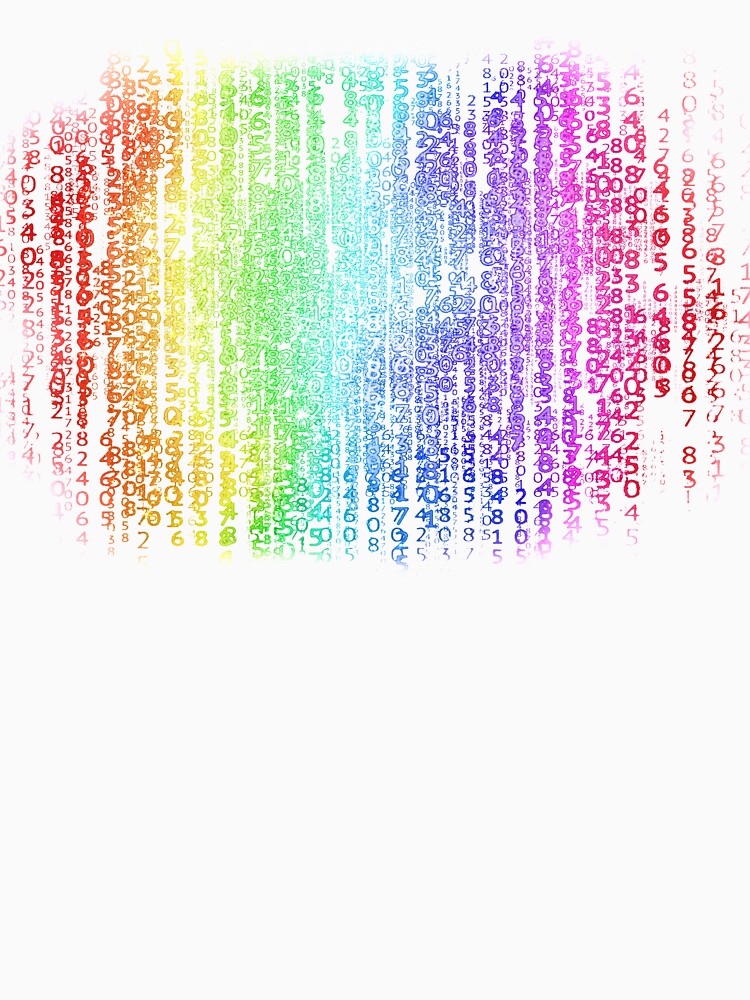 Matrix Code Rainbow Security Geek Web by Jolly-Yosei