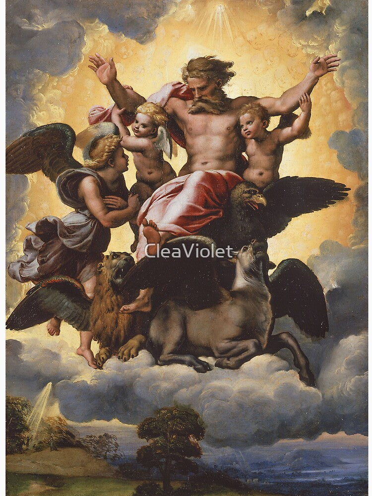 Ezekiel's Vision (1518) - Raphael by CleaViolet
