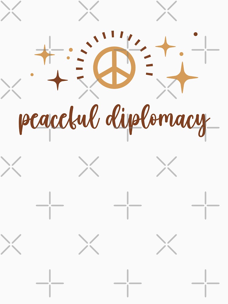 Peaceful Diplomacy Peace Building Positive Sentence by FemiBiutti