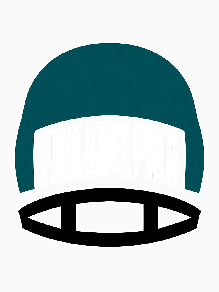 Vintage Philadelphia Football Helmet by NeverLoseSF