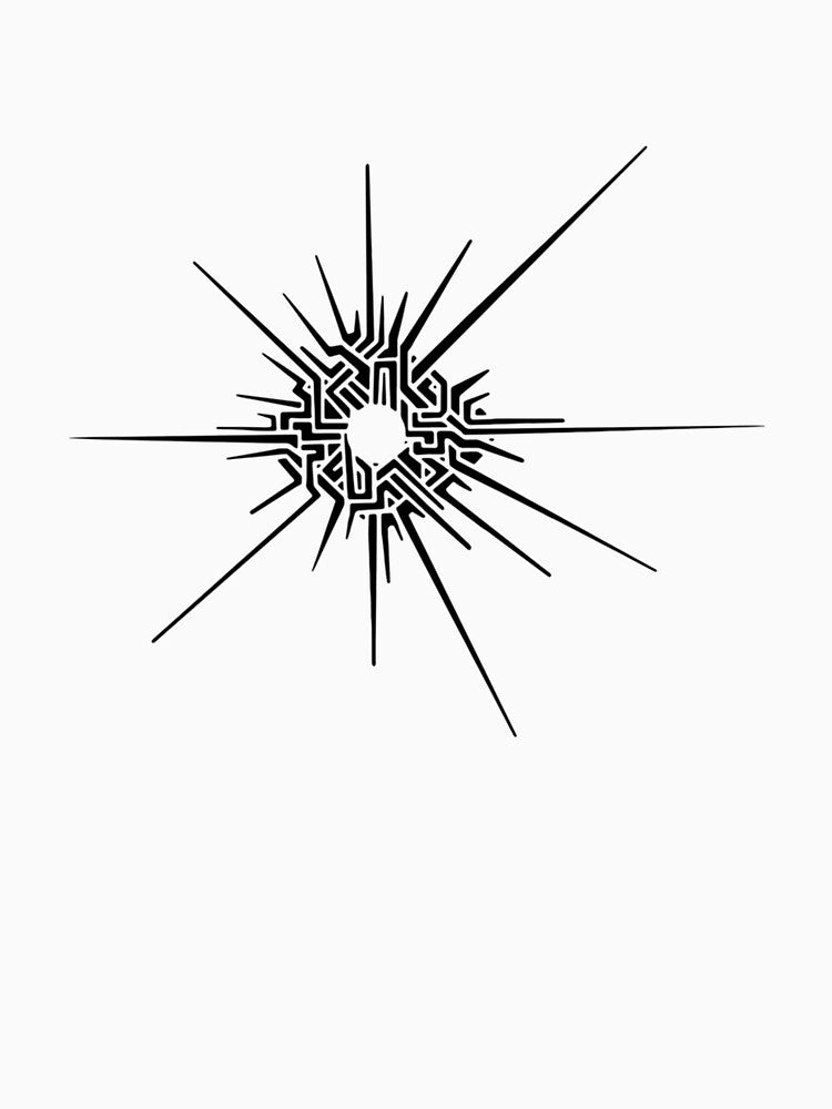 Outer Wilds - Eye Of The Universe (Symbol) Black by melinacris