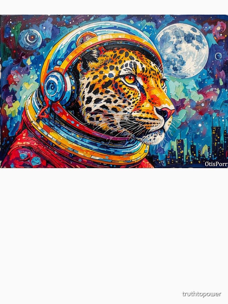 LEOPARD ASTRONAUT-COMING HOME 12 by truthtopower