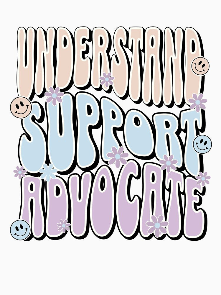 Understand Support Advocate for Mental Health by FeteDesigns