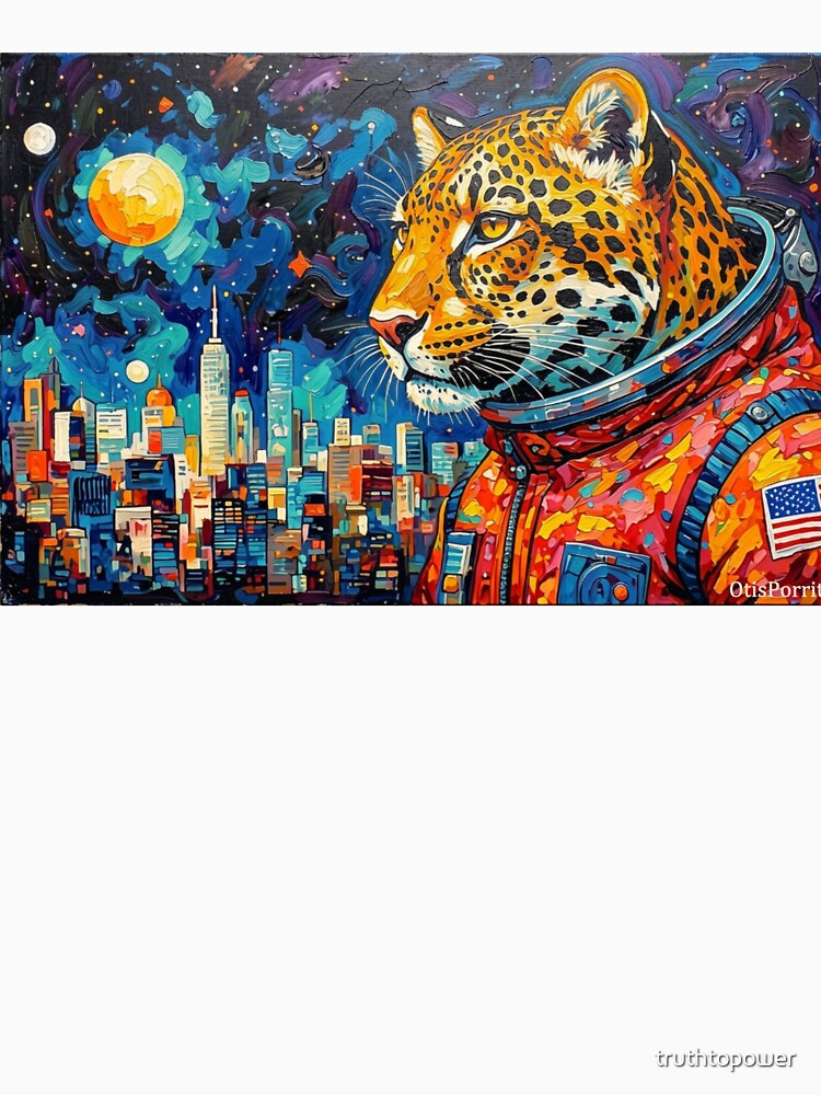 LEOPARD ASTRONAUT-COMING HOME 3 by truthtopower