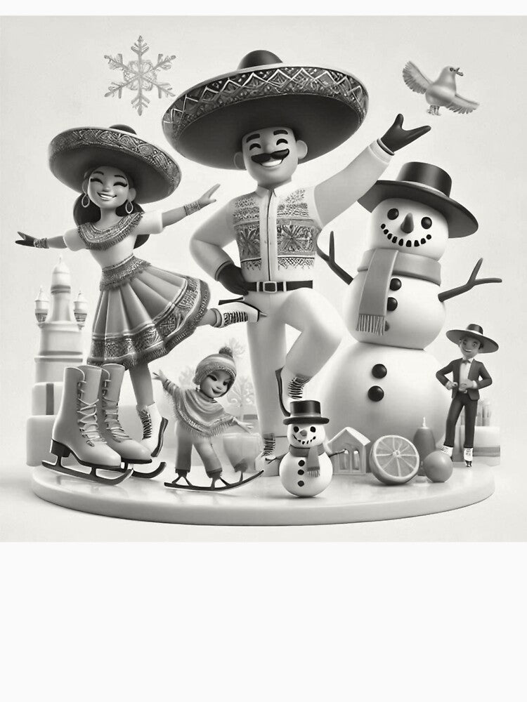 Snowman Fiesta: A Mexican Winter Wonderland by choder61