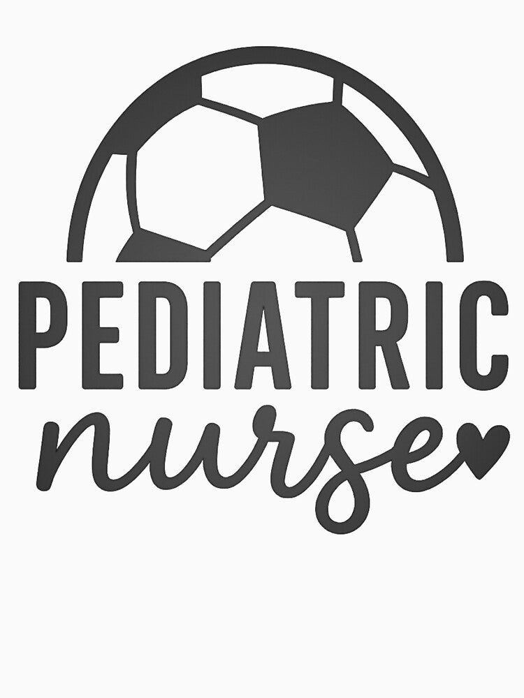 Minimalist Pediatric Nurse Soccer Logo by Giuggimade