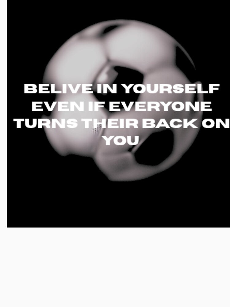 Relevant football quote for improvement by Createandlive-U