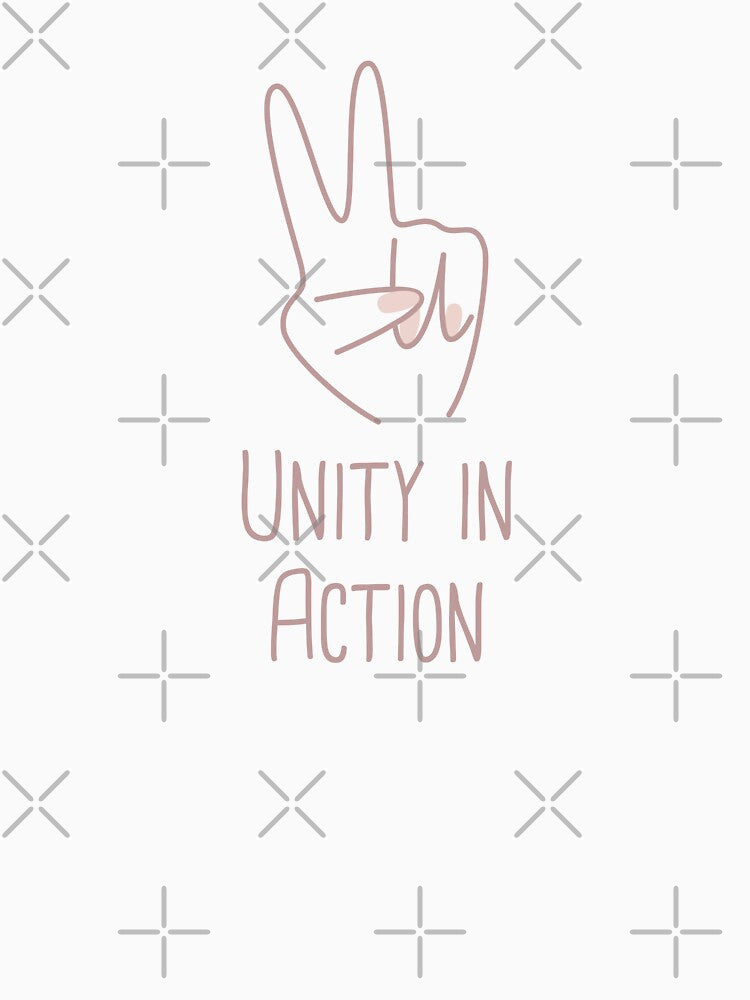 Unity in Action Peace Building Positive Phrase by FemiBiutti