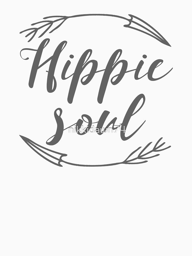 Hippie Soul Bohemian Hipster Flower Child Novelty design by nikkidawn74