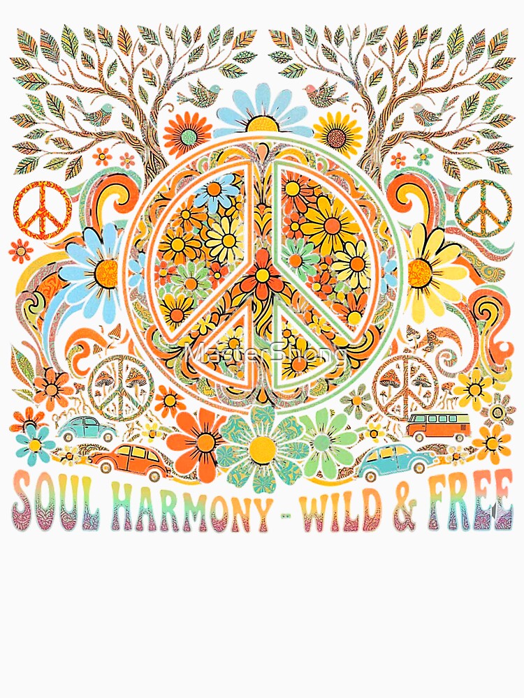 Peace Love Harmony 60s by MasterShong