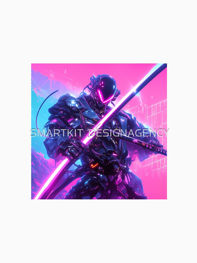 AI Cyberpunk Assassin / Blade Runner Inspired / Neon Sci-Fi Art / Futuristic Dystopian Worlds by SMARTKIT  DESIGNAGENCY