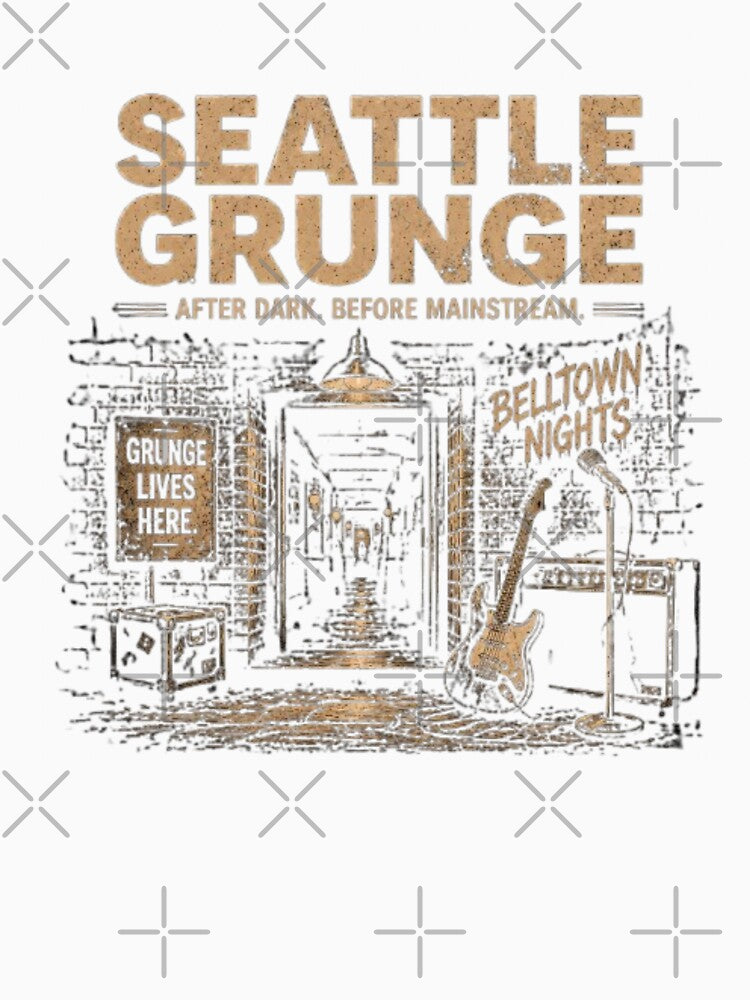 Seattle Grunge Before Mainstream by KinshipThings