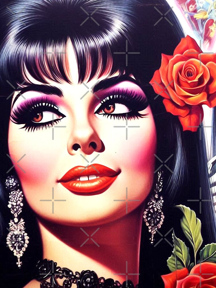 Beauty Goth Woman by PulpVintage
