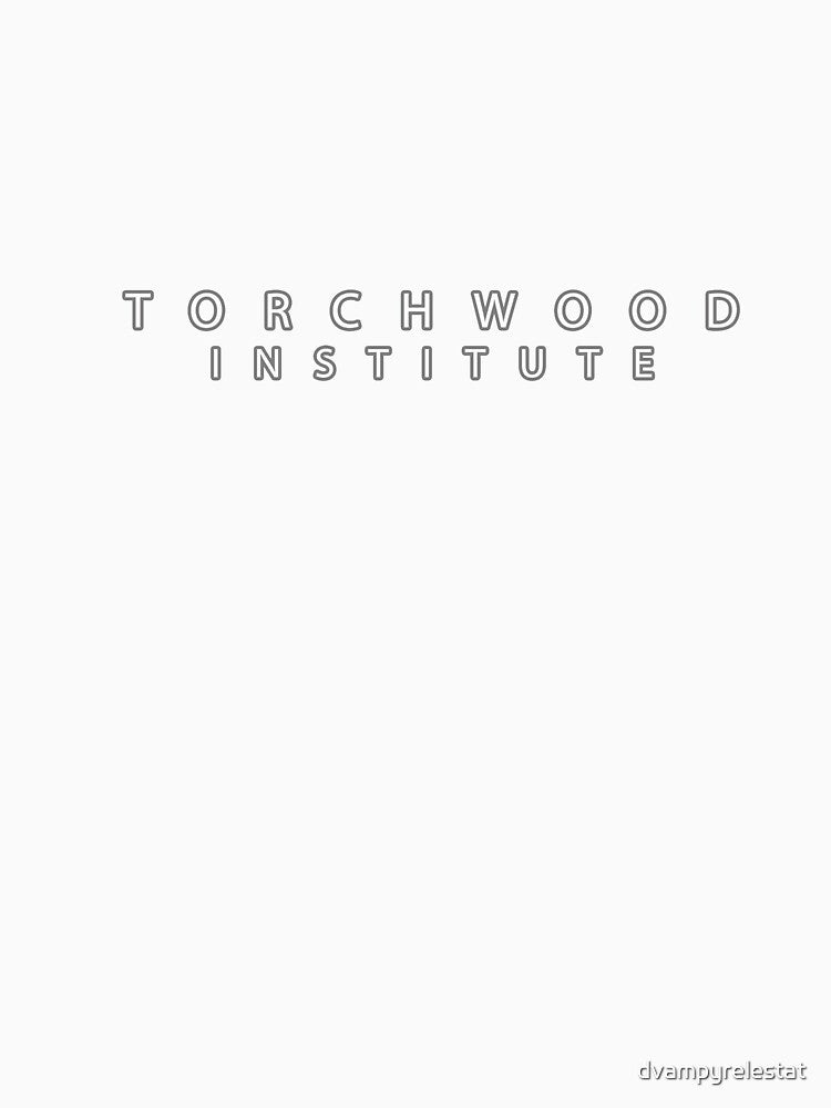 SCIFI Torchwood Institute by dvampyrelestat