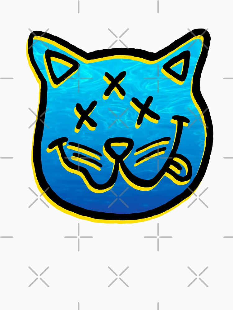 Grunge Cat - 3 Eyes by PickledjoArt