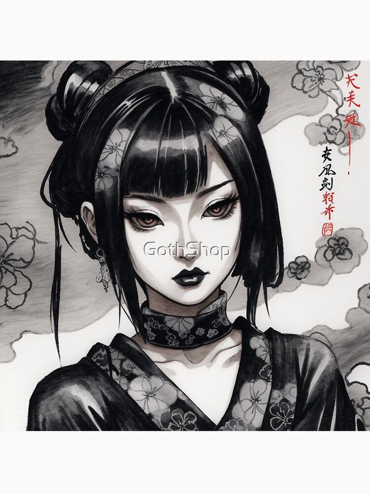 Japanese Goth Girl 2 by GothShop