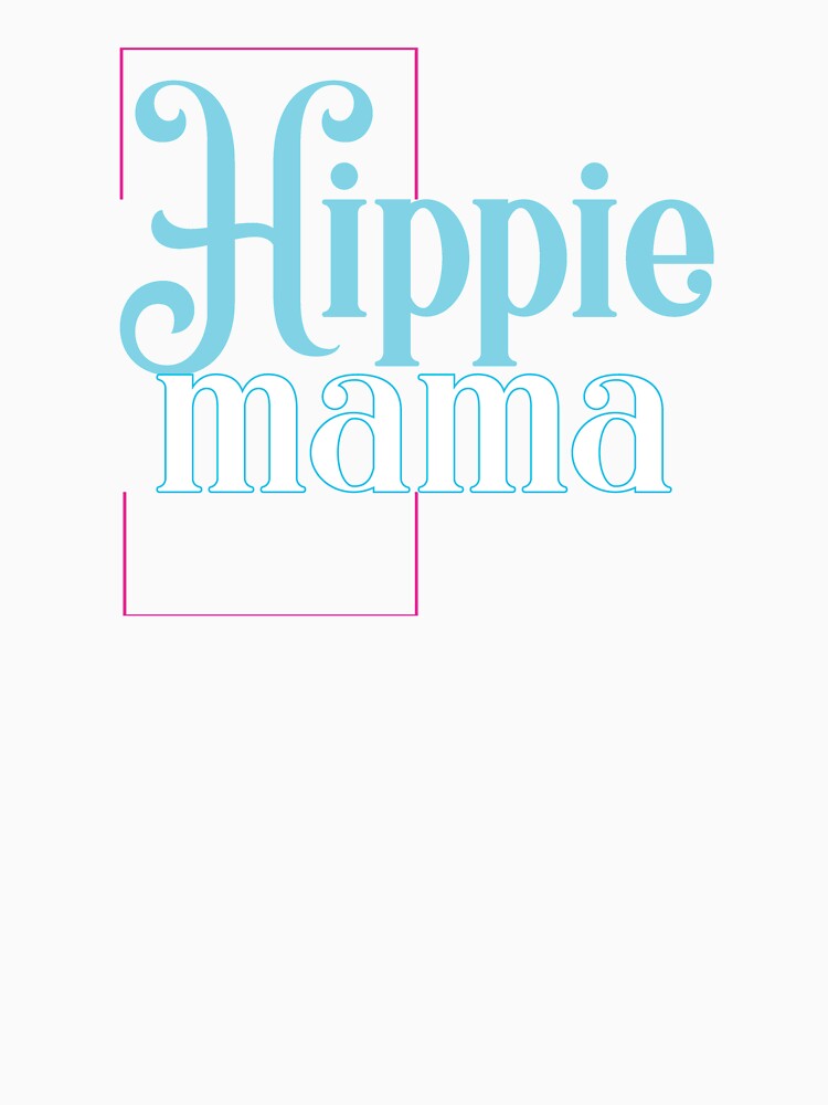Hippie Mama Funny Mom by patroart