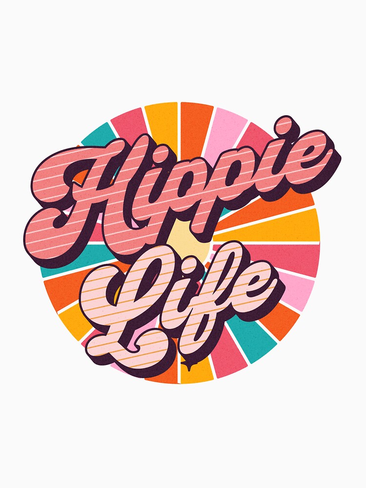Hippie Life - Nice Christmas Gift Idea For Real Hippies by AlanPhotoArt