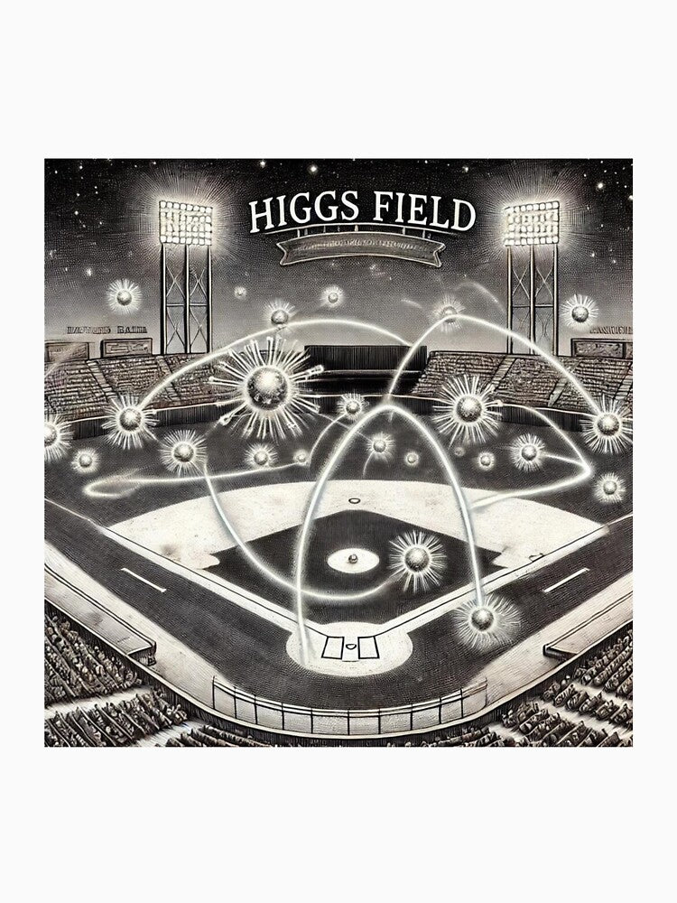 Higgs Field – Funny Physics & Particle Science Humor Shirt, Sticker & Mug by RollFuzzy
