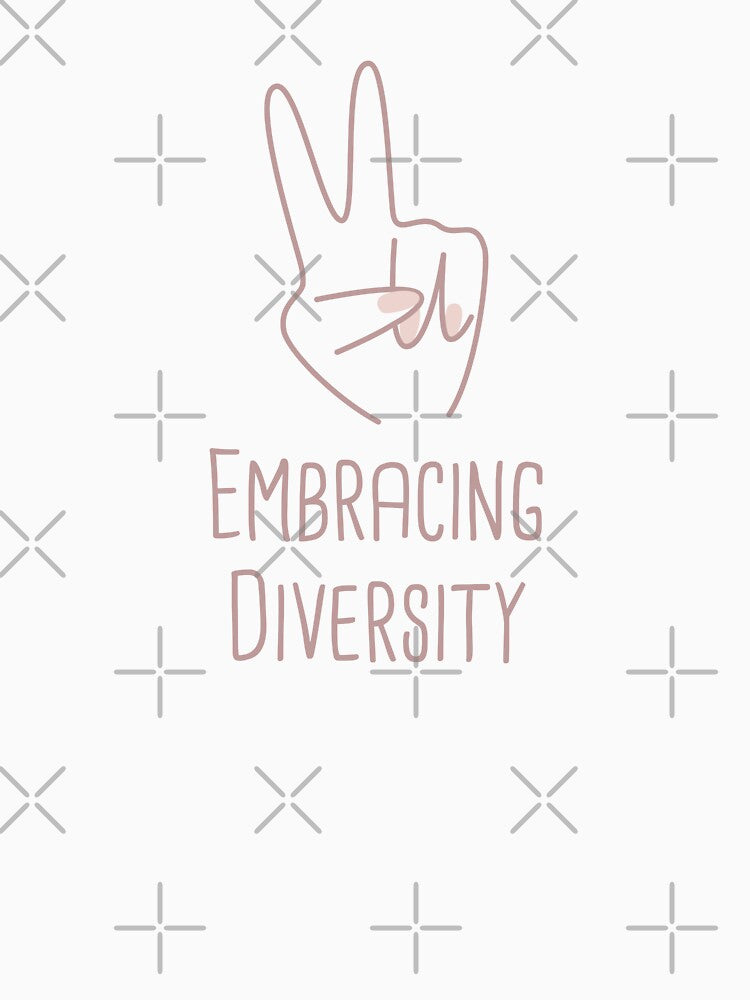 Embracing Diversity Peace Building Positive Phrase by FemiBiutti