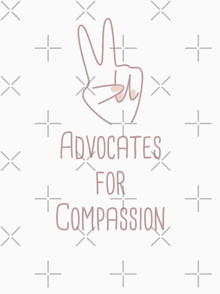 Advocates for Compassion Peace Building Positive Phrase by FemiBiutti