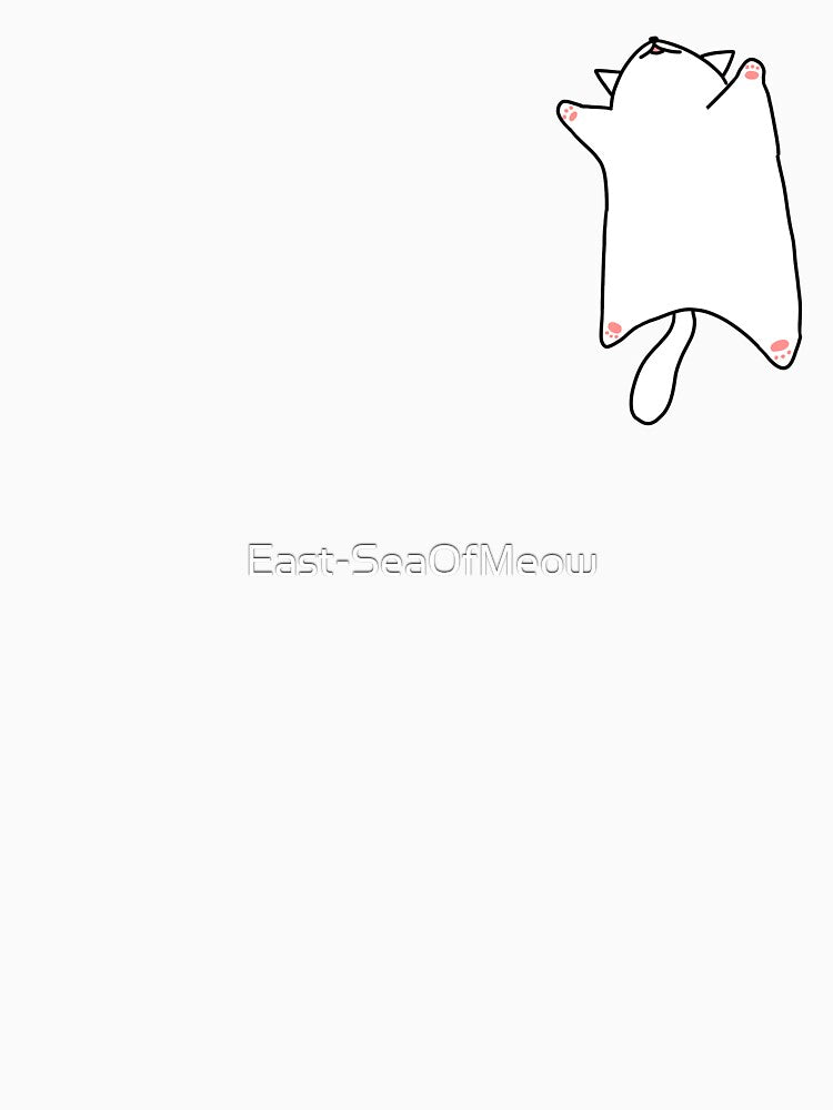 a short-haired white cat by East-SeaOfMeow