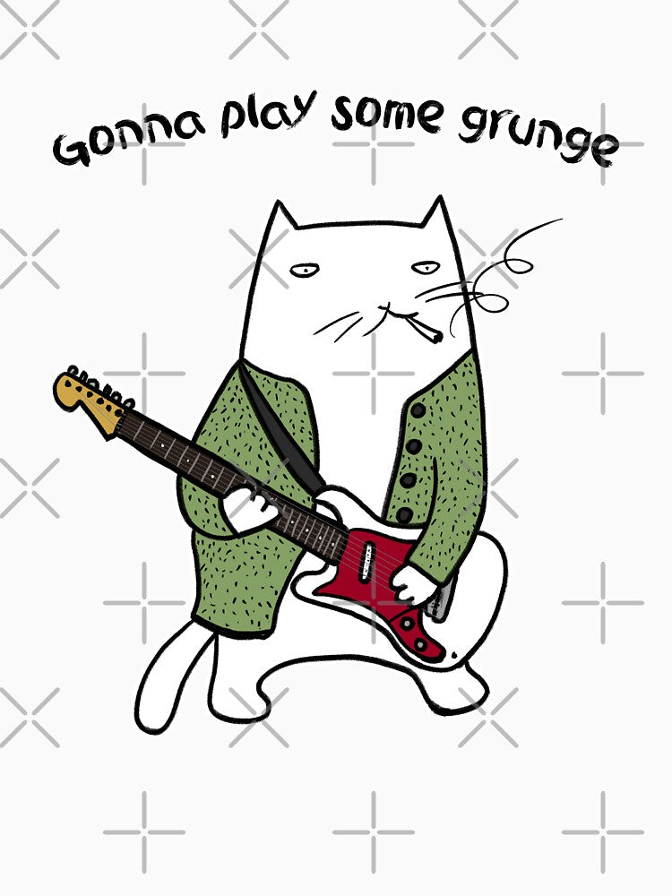 Grunge guitarist by eri-morie