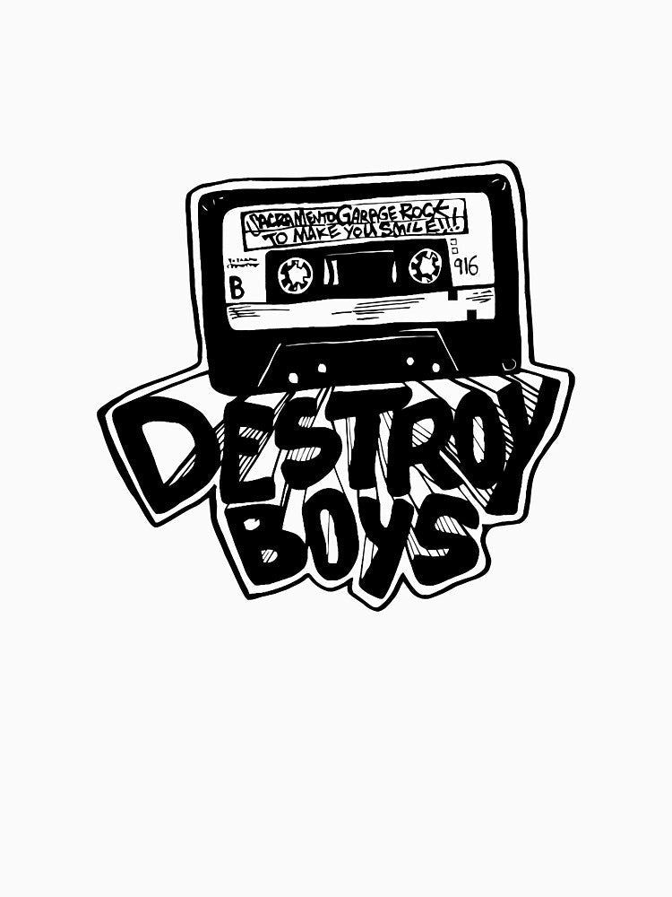 Destroy boys cassette punk, garage rock destroy boys by Tracey213