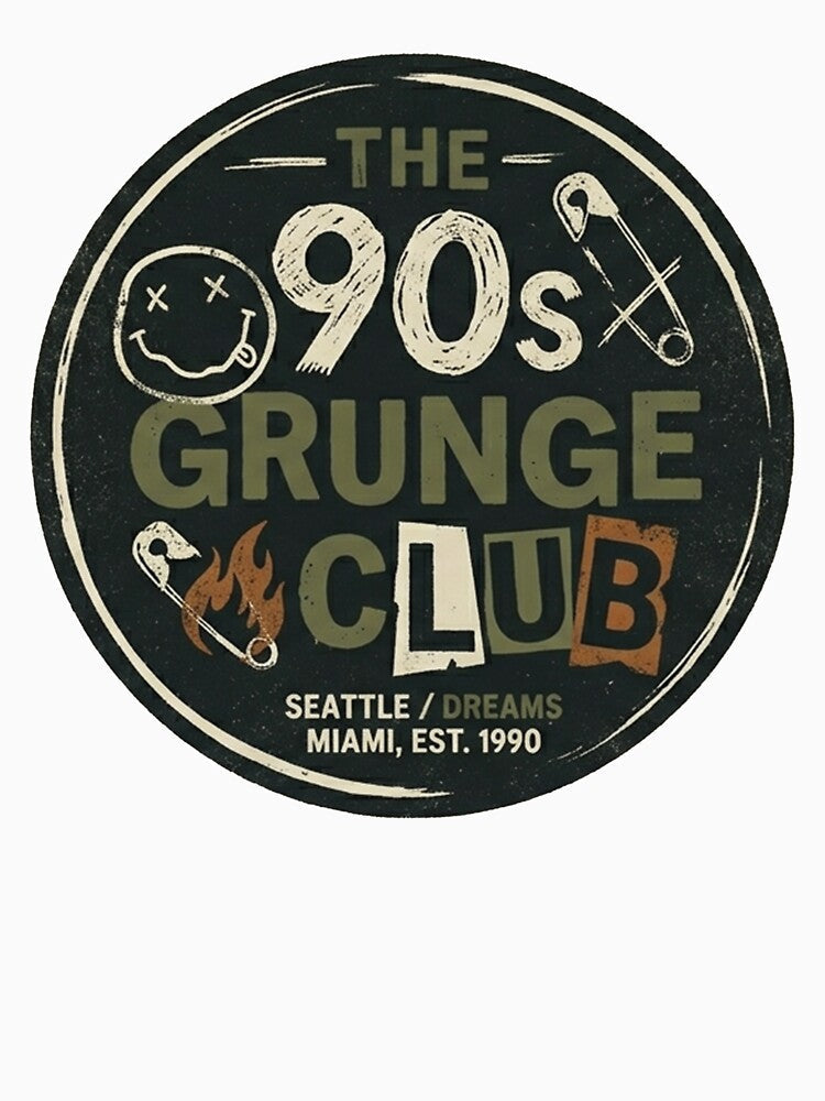 90s Grunge Club - Alternative Rock Aesthetic by artblooming03